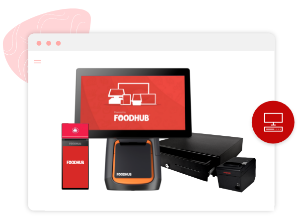 The complete Foodhub EPOS solution pre-installed with Fusion OS.